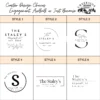 Coaster Design Choices by Creekside Design Company