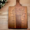 Engraved Commandments Cutting Board