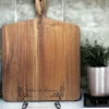 Large Engraved Cheese Board with Easel
