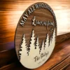 Engraved Name Sign for AirBnB Vacation Home