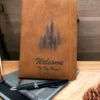 Personalized Engraved Welcome Book for Vacation Home