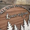 Personalized Home Decor Wood Sign
