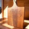 Ten Commandments Religious Cutting Board