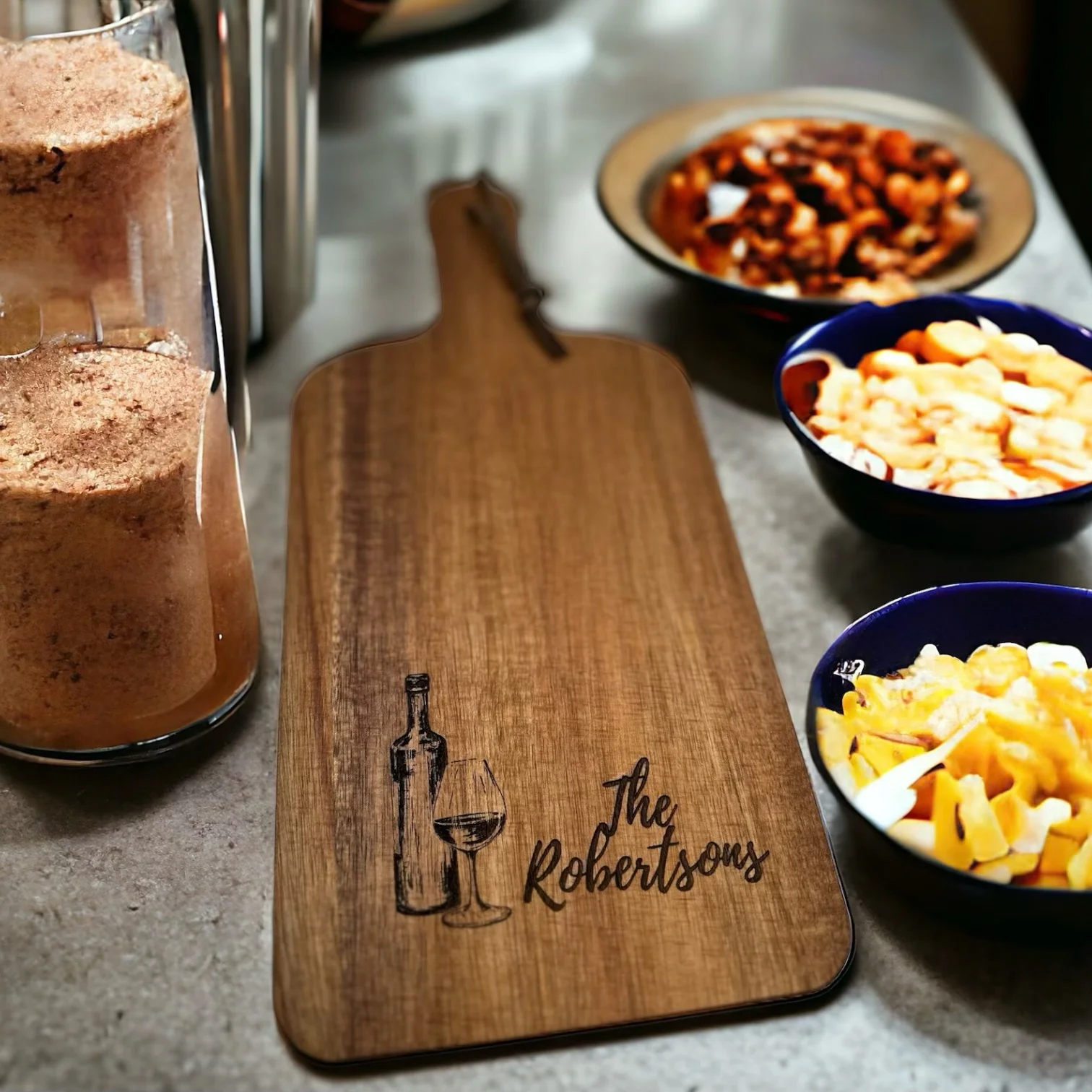 Personalized Engraved Small Charcuterie Board